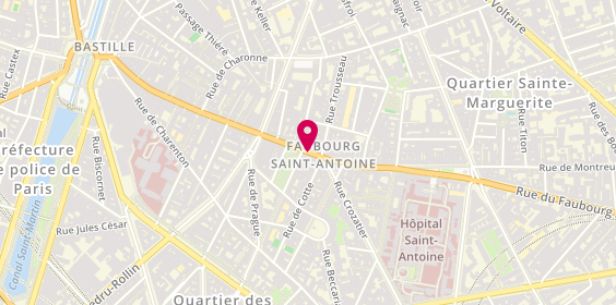 Plan de Etam Lingerie, 120 Rue du Faubourg Saint-Antoine, 75012 Paris
