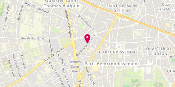 Plan de Md Stores Paris, 10 Rue du Cherche Midi, 75006 Paris