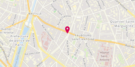 Plan de Eram, 96 Rue du Faubourg Saint-Antoine, 75012 Paris