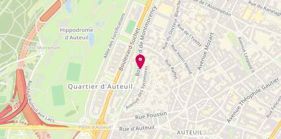 Plan de Aigle, 57 Boulevard de Montmorency, 75016 Paris