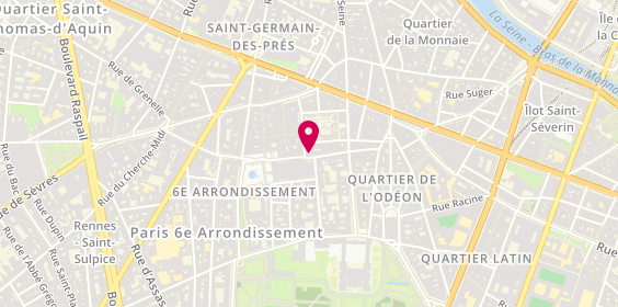 Plan de Cotélac, 30 Rue Saint-Sulpice, 75006 Paris