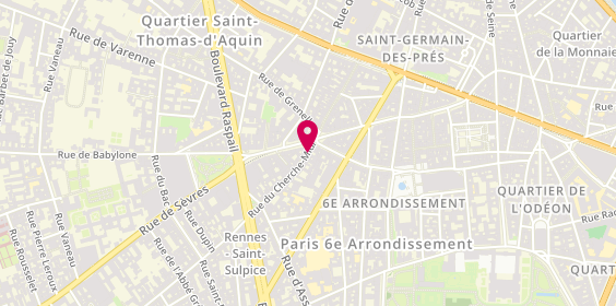 Plan de Chauss Clerma, 5 Rue du Cherche-Midi, 75006 Paris