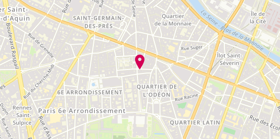 Plan de Hoalen, 17 Rue des 4 Vents, 75006 Paris