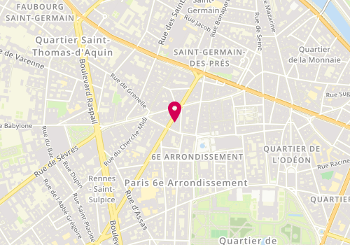 Plan de WEEKEND MaxMara, Rue de Rennes 63, 75006 Paris