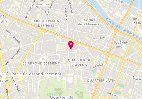 Plan de Udo Edling, 18 Rue des Quatre Vents, 75006 Paris