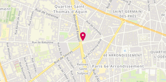 Plan de Poppee - Galeande, 18 Rue de Sèvres, 75007 Paris