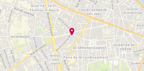Plan de Claudie Pierlot COLOMBIER, 23 Rue du Vieux Colombier, 75006 Paris