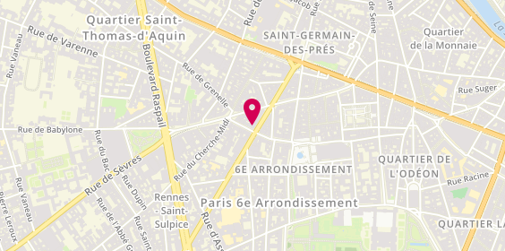 Plan de Cannette, 70 Rue de Rennes, 75006 Paris