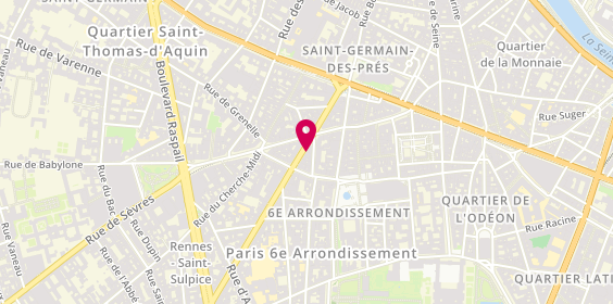 Plan de Florence Kooijman, 59 Rue de Rennes, 75006 Paris