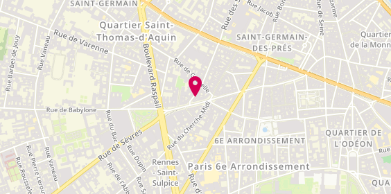 Plan de Colisée, 83 Rue des Saints-Pères, 75006 Paris
