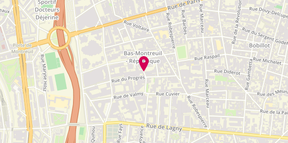 Plan de Sm Bordeaux, 49-51
49 Rue Emile Zola, 93100 Montreuil