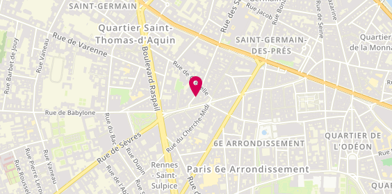 Plan de Maud Frizon, 83 Rue des Saints-Pères, 75006 Paris