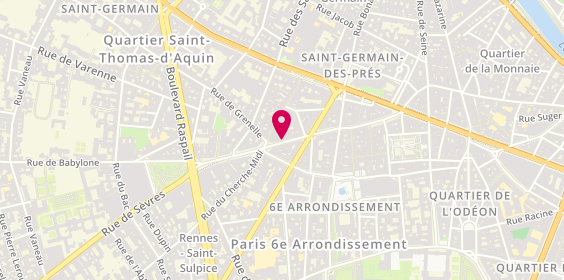 Plan de Mellow Yellow, 50 Rue du Four, 75006 Paris