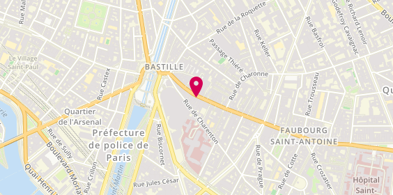 Plan de Chevignon, 36 Rue du Faubourg Saint-Antoine, 75012 Paris