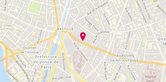Plan de Dr. Martens, 47 Rue du Faubourg Saint-Antoine, 75011 Paris