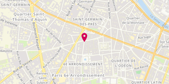 Plan de What For, 51 Rue Bonaparte, 75006 Paris
