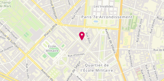 Plan de Acanthe, 25 avenue Duquesne, 75007 Paris