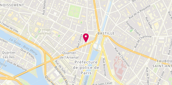 Plan de Alexis Mariage, 43 Bis Boulevard Henri Iv, 75004 Paris