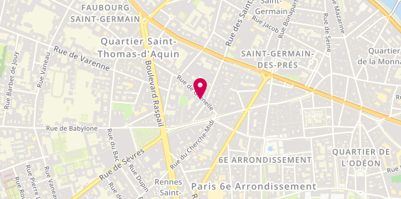 Plan de Yves Saint Laurent Rive Gauche, 9 Rue Grenelle, 75007 Paris