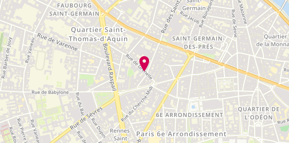 Plan de Paraboot, 9 Rue de Grenelle, 75007 Paris