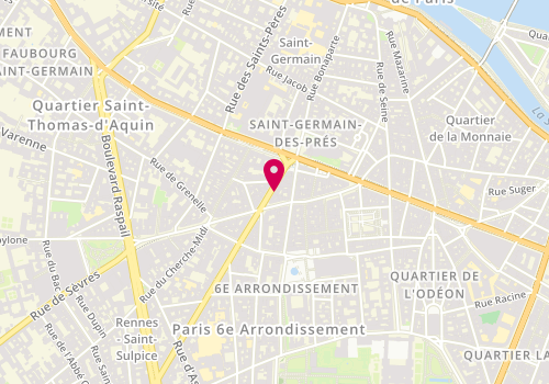 Plan de J.M Weston, 49 Rue de Rennes, 75006 Paris
