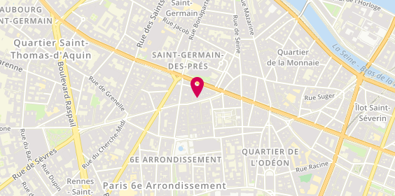 Plan de Carel Paris - Saint-Germain-des-Prés, 12 Rue du Four, 75006 Paris