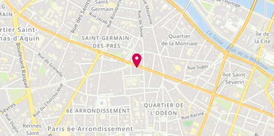 Plan de Ecco, 127 Boulevard Saint-Germain, 75006 Paris