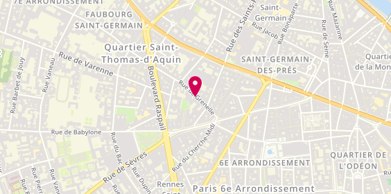 Plan de Margiela, 13 Rue de Grenelle, 75007 Paris