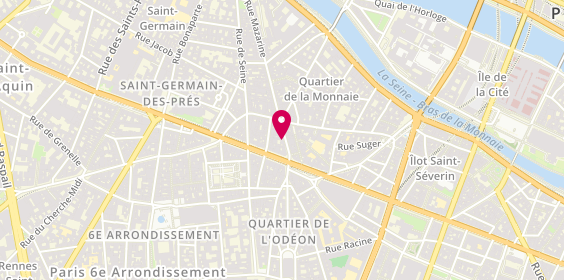 Plan de Sefer, 14 Rue de l'Ancienne Comedie, 75006 Paris