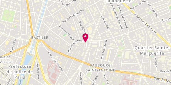 Plan de Héroïnes Bastille, 38 Rue de Charonne, 75011 Paris