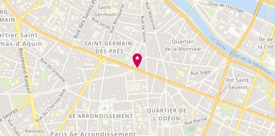 Plan de Emma & Juju, 158 boulevard Saint Germain, 75006 Paris