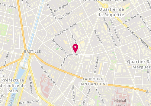 Plan de K-Way, 35 Rue de Charonne, 75011 Paris