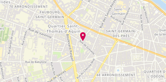 Plan de Charles Kammer, 30 Rue de Grenelle, 75007 Paris