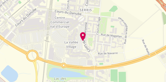 Plan de The North Face, Vallee Outlet Shopping Village E 3 Cours Garonne, 77700 Serris