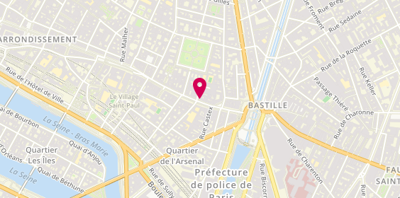 Plan de Garrice, 26 Rue Saint-Antoine, 75004 Paris