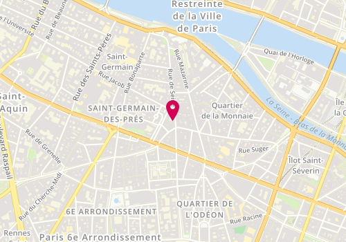 Plan de Autour du Monde, 54 Rue de Seine, 75006 Paris