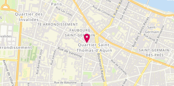 Plan de Bonton, 82 Rue Grenelle, 75007 Paris