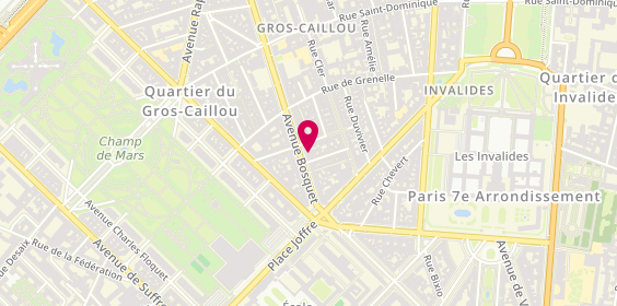 Plan de Stradel’s, 65 avenue Bosquet, 75007 Paris