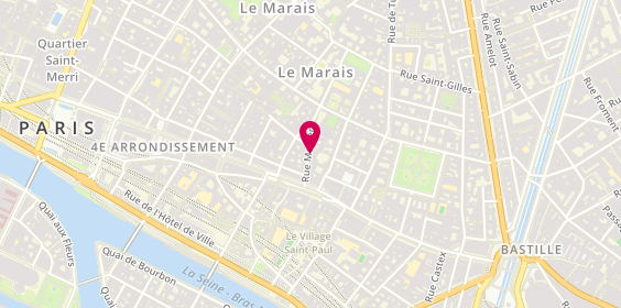 Plan de Cotélac, 10 Rue Malher, 75004 Paris