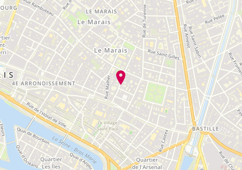 Plan de Birkenstock multi marques, 16 Rue de Sévigné, 75004 Paris