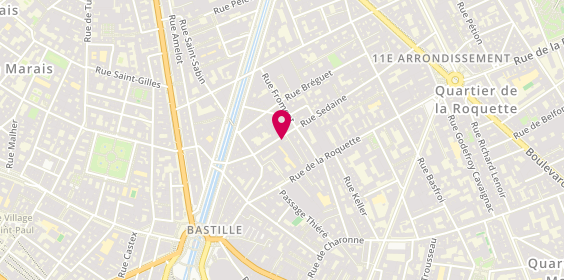 Plan de Sessun Showroom, 28 Rue Sedaine, 75011 Paris