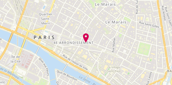 Plan de La Scarpa, 32 Rue de Rivoli, 75004 Paris