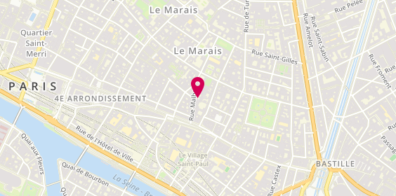 Plan de Garance de Paris, 14 Rue Malher, 75004 Paris