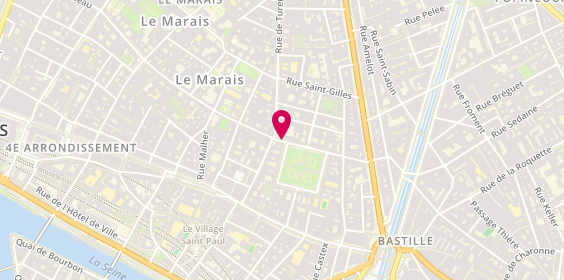Plan de The Kooples, 2 Rue des Francs Bourgeois, 75003 Paris