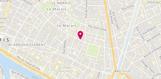 Plan de Arche, 8 Rue des Francs Bourgeois, 75003 Paris