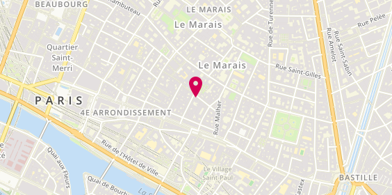 Plan de El Ganso, 7 Rue des Rosiers, 75004 Paris