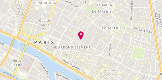 Plan de Elemente Clemente Les Stocks du Marais, 17 Rue Vieille du Temple, 75004 Paris