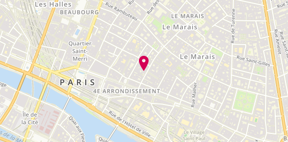 Plan de Karl Lagerfeld, 25 Rue Vieille du Temple, 75004 Paris