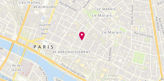 Plan de Noriem, 27 Rue Vieille du Temple, 75004 Paris