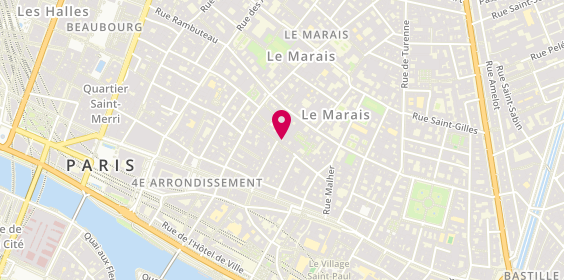 Plan de Lea, 32 Rue des Rosiers, 75004 Paris